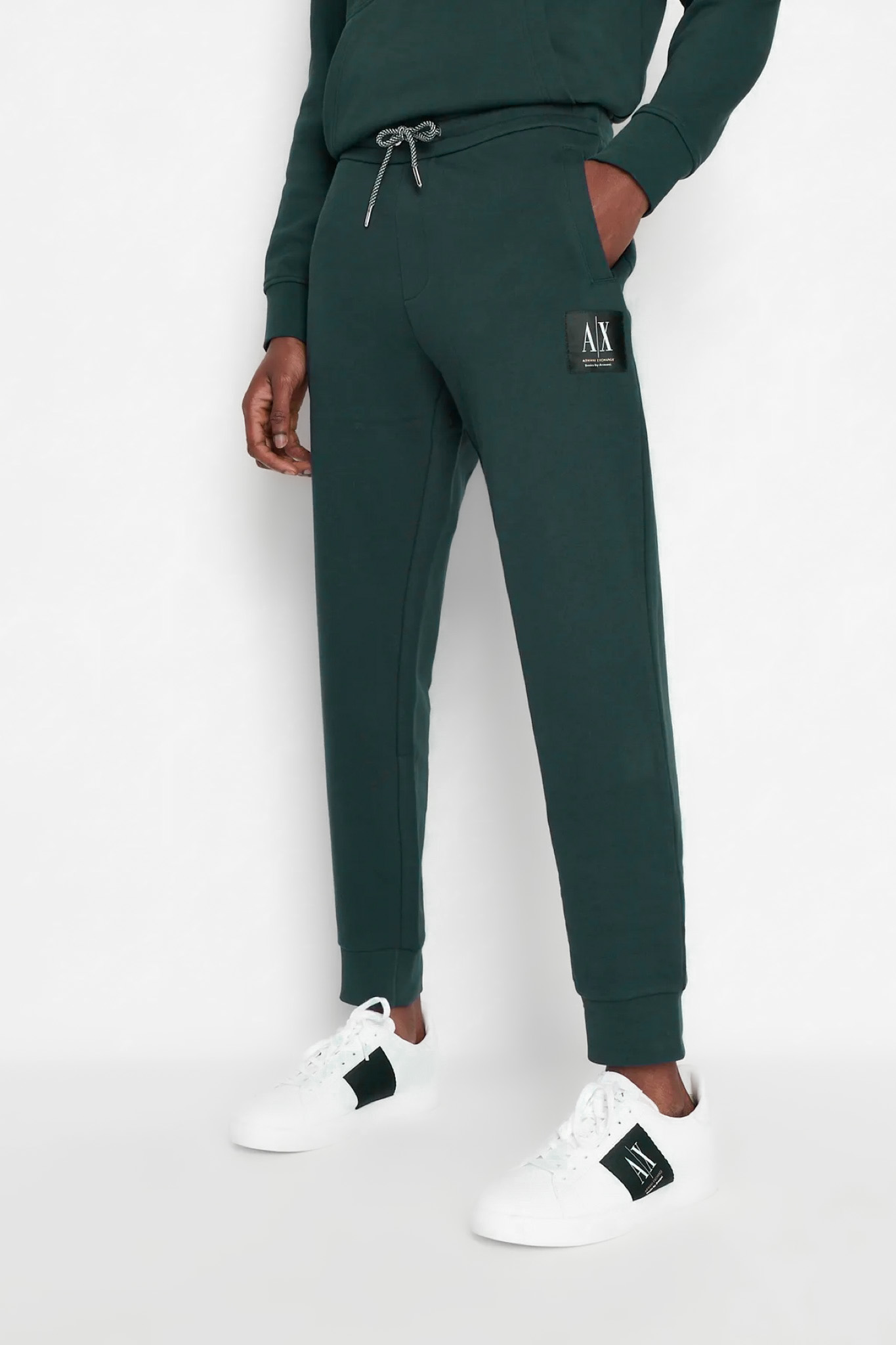 Зелені спортивні штани Armani Exchange